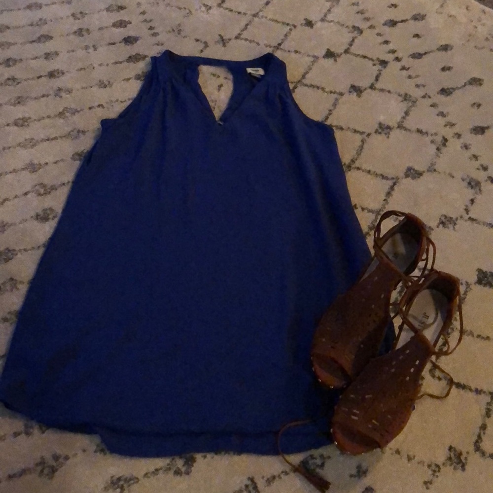 Old Navy Women’s Blue Shift Dress
